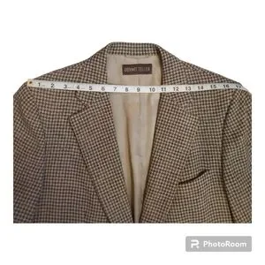 Lanvin Suits Blazers Lanvin Paris Camel Hair Houndstooth Tan